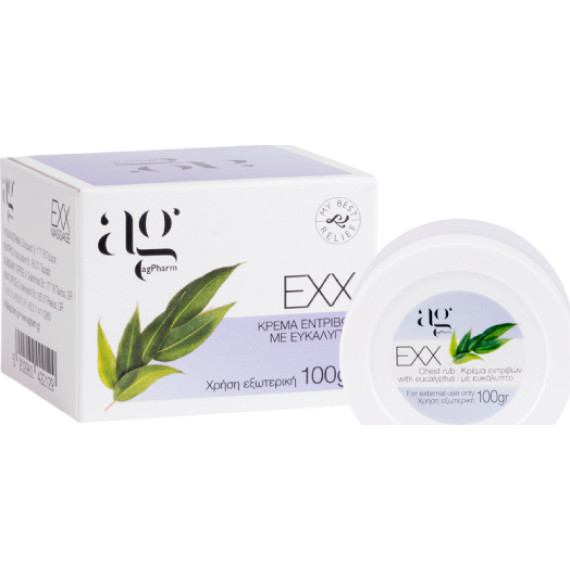 Ag Pharm Exx Massage Cream Eucalyptus 100gr Ag Pharm Exx Massage Cream Eucalyptus 100gr