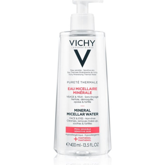 Vichy Purete Thermale Mineral Micellar Water Sensitive Skin 400ml Vichy Purete Thermale Mineral Micellar Water Sensitive Skin 400ml