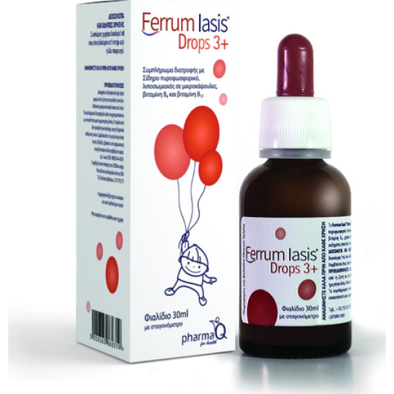 PharmaQ Ferrum Iasis Drops 3 + 30ml PharmaQ Ferrum Iasis Drops 3 + 30ml