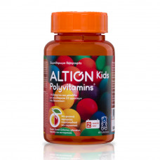 Altion Kids Polyvitamins 60 Μασώμενα Ζελεδάκια