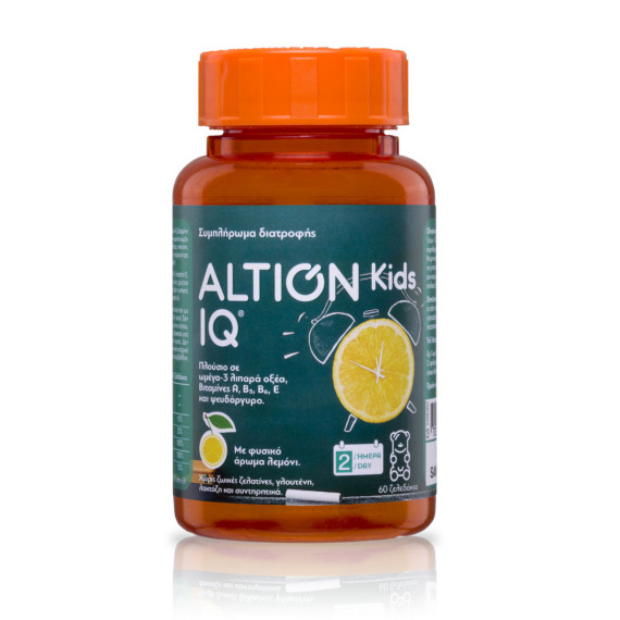 Altion Kids IQ 60 Ζελεδάκια με Γεύση Λεμόνι