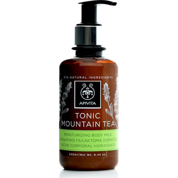 APIVITA TONIC MOUNTAIN TEA MOISTURIZING BODY MILK ΕΝΥΔΑΤΙΚΟ ΓΑΛΑΚΤΩΜΑ ΣΩΜΑΤΟΣ 200ML