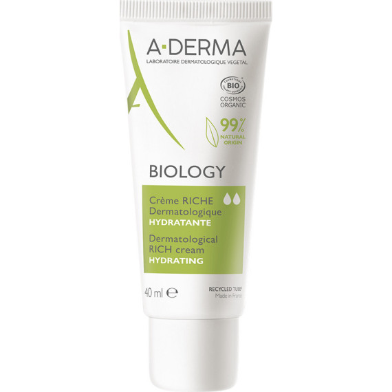 A-Derma Biology Dermatological Rich Cream Hydrating 40ml