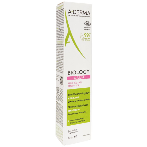 A-Derma Biology Calm Dermatological Soothing Care 40ml