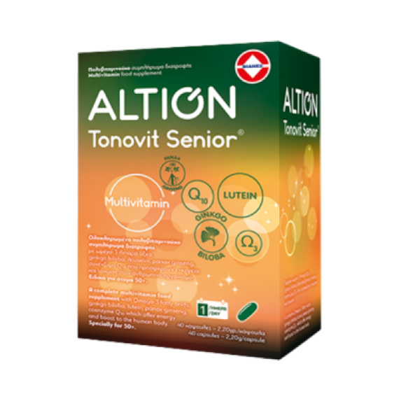 Altion Tonovit Senior Multivitamin 40 softcaps Altion Tonovit Senior Multivitamin 40 softcaps
