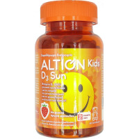 Altion Kids D3 Sun 60 μασώμενες ταμπλέτες Φράουλα