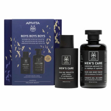 Apivita PROMO 2023 Boys Boys Boys με Eau de Toilette με Κέδρο & Κάρδαμο 100ml & Σαμπουάν-Αφρόλουτρο με Κάρδαμο & Πρόπολη 250ml
