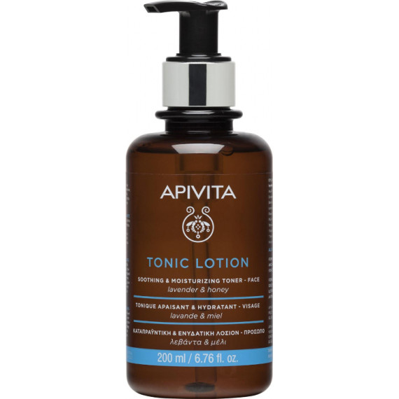 Apivita Tonic Lotion Soothing & Moisturizing with Lavender & Honey 200ml