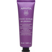 Apivita Bilberry Face Scrub Κρέμα Απολέπισης για Λάμψη με Μύρτιλλο 50ml