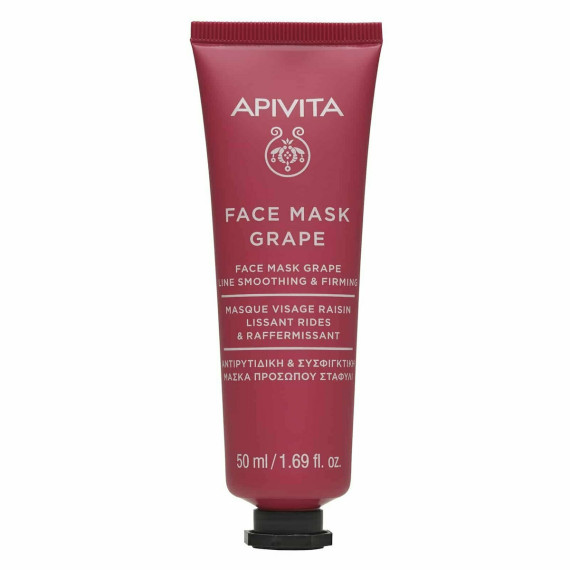 Apivita Face Mask Line Reducing Grape 50ml