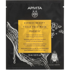 Apivita Express Beauty Mastic Tissue Face Mask Firming & Lifting Effect 15ml