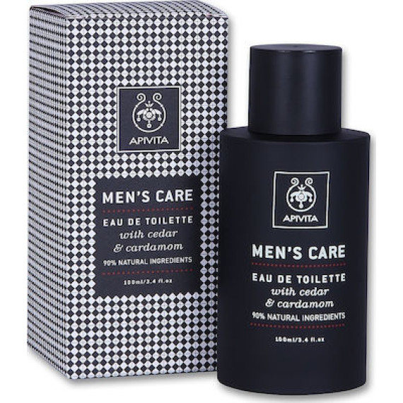 Apivita Men's Care Cedar Cardamon Eau de Toilette 100ml