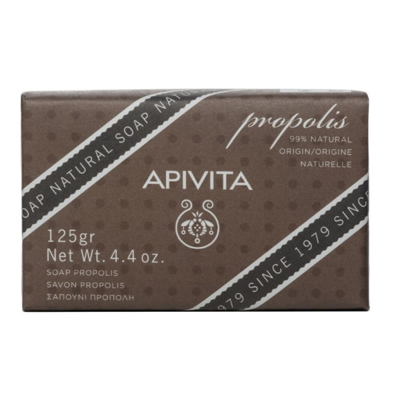 Apivita Propolis Natural Soap 125gr Apivita Propolis Natural Soap 125gr