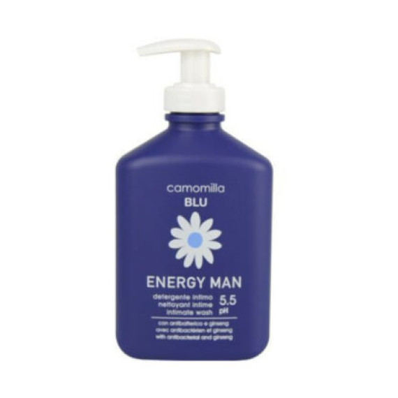 Camomilla Blu Intimate Wash Energy Man-Λοσιόν Καθαρισμού με Αντισηπτική Δράση για την Ευαίσθητη Περιοχή του Άνδρα με pH 5.5 300ml Camomilla Blu Intimate Wash Energy Man-Λοσιόν Καθαρισμού με Αντισηπτική Δράση για την Ευαίσθητη Περιοχή του Άνδρα με pH 5.5 300ml