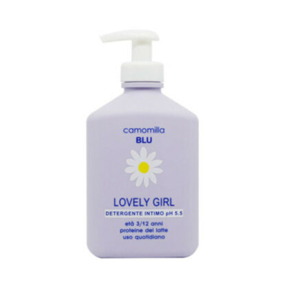 Camomilla Blu Intimate Wash Lovely Girl-Ήπια Λοσιόν Καθαρισμού για την Ευαίσθητη Περιοχή για Κορίτσια 3-12 Ετών με pH 5.5, 300ml Camomilla Blu Intimate Wash Lovely Girl-Ήπια Λοσιόν Καθαρισμού για την Ευαίσθητη Περιοχή για Κορίτσια 3-12 Ετών με pH 5.5, 300ml