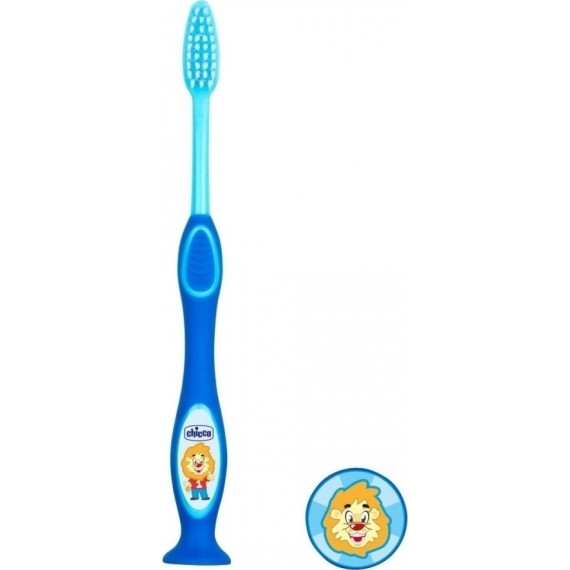 Chicco Παιδική Οδοντόβουρτσα Milk Teeth Μπλε για 3+ χρονών