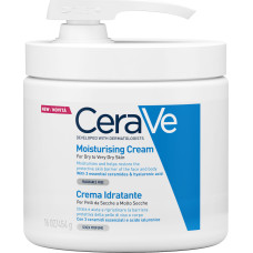 CeraVe Moisturising Cream For Dry To Very Dry Skin Pump 454gr