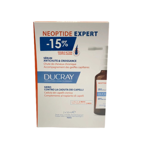 Ducray Neoptide Expert Anti-hair Loss & Growth Serum κατά της Τριχόπτωσης 2x50ml