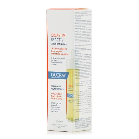 Ducray Creastim Reactiv Lotion Antichute Τονωτική Λοσιόν για τα Μαλλιά 60ml