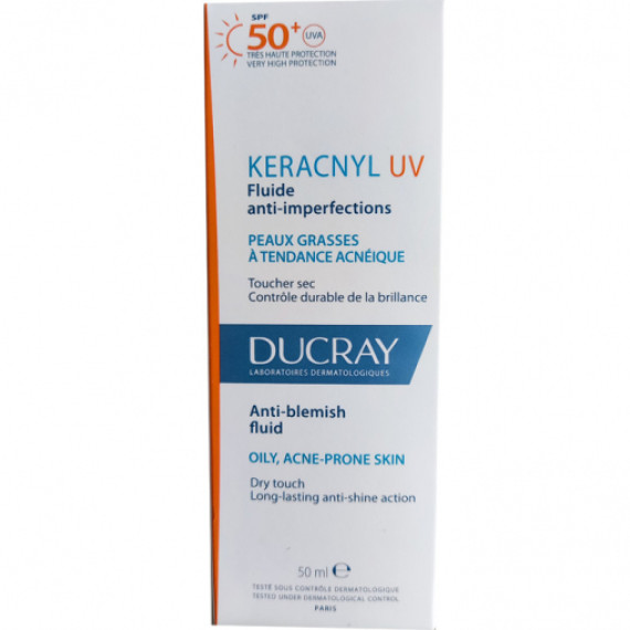 Ducray Kerancyl Αντηλιακό Προσώπου SPF50 50ml