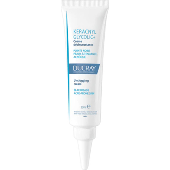 Ducray Keracnyl Glycolic+ Unclogging Cream 30ml