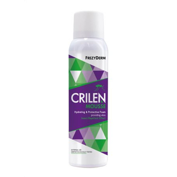CRILEN MOUSSE - Αφρός για Προστασία από Τσιμπήματα Εντόμων Χωρίς άρωμα Χωρίς γλουτένη