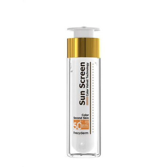 SUN SCREEN COLOR VELVET FACE CREAM SPF 50+ Αντηλιακό με χρώμα   Μη φαγεσωρογόνο Χωρίς γλουτένη