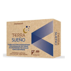Genecom Terra Sueno Συμπλήρωμα Διατροφής για τις Διαταραχές του Ύπνου, 30caps