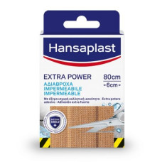 Hansaplast Extra Power Waterproof 80cm x 6cm 8τμχ