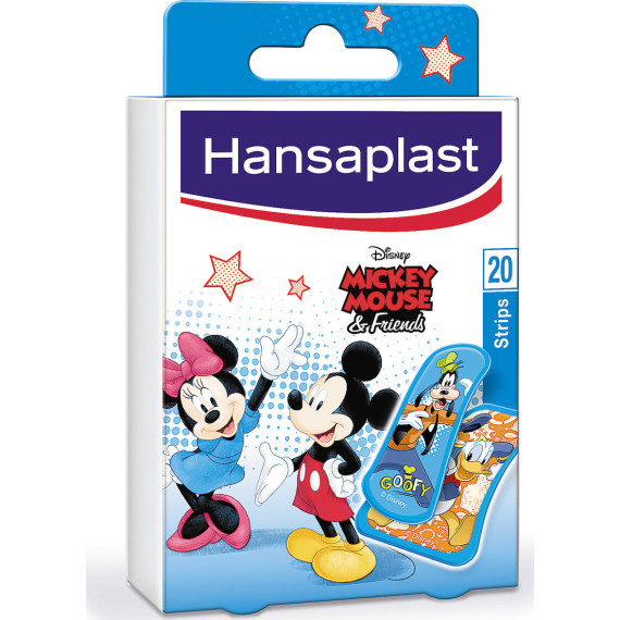 Hansaplast Επιθέματα Disney Mickey Mouse & Friends για Παιδιά 20τμχ Hansaplast Επιθέματα Disney Mickey Mouse & Friends για Παιδιά 20τμχ
