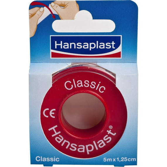 Hansaplast Classic Tape 1.25cm x 5m