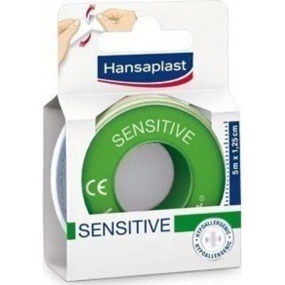 Hansaplast Sensitive 1.25cm x 5m Hansaplast Sensitive 1.25cm x 5m