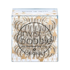 Invisibobble Hair Rings Time to Shine Bronze me Pretty 3τμχ