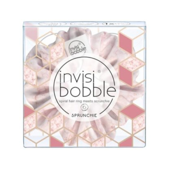 Invisibobble Sprunchie Marblelous Natural Light Pink 1τμχ