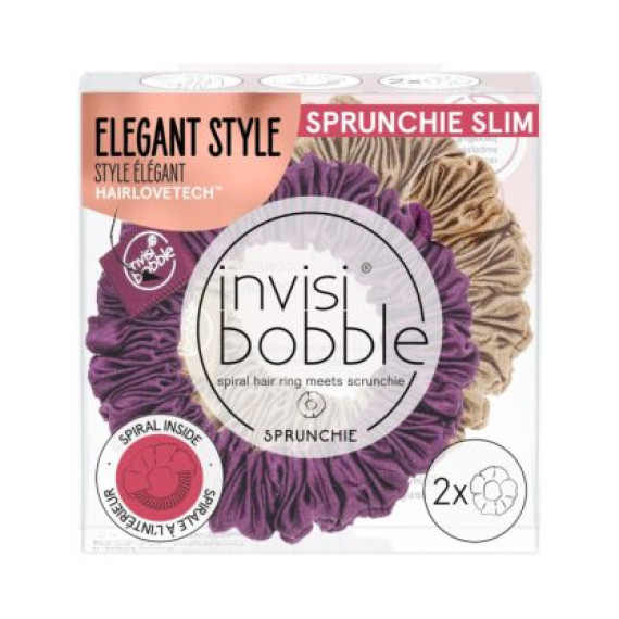 Invisibobble Sprunchie Slim The Snuggle is Real Hair Ring 2τμχ Invisibobble Sprunchie Slim The Snuggle is Real Hair Ring 2τμχ