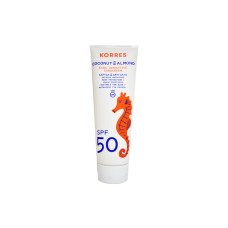 Korres Παιδικό Αντηλιακό Καρύδα & Αμύγδαλο SPF50 για Πρόσωπο και Σώμα 250ml