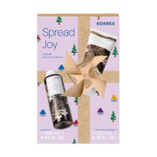 Korres Spread Joy Jasmine Body Care Collection Shower Gel, 250ml & Body Milk, 200ml