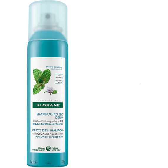 Klorane Aquatic Mint Detox Dry Shampoo 150ml Klorane Aquatic Mint Detox Dry Shampoo 150ml