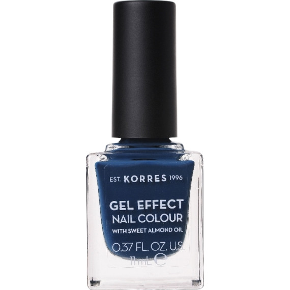 Korres Gel Effect Nail Colour 84 Indigo Blue
