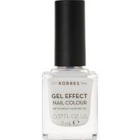 Korres Gel Effect Nail Colour 2 Porcelain White