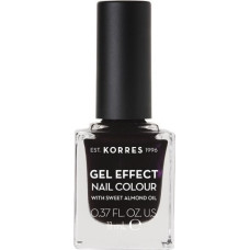 Korres Gel Effect Nail Colour 76 Smokey Plum