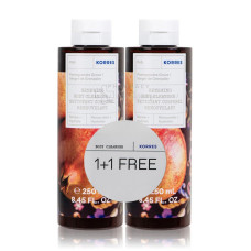 Korres Renewing Pomegranate Shower Gel 2x250ml