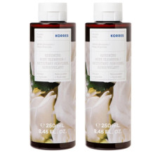 Korres Renewing White Blossom Αφρόλουτρο 2x250ml