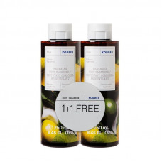 Korres Renewing Citrus Shower Gel 2x250ml