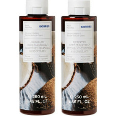 Korres Renewing Coconut Water Shower Gel 2x250ml
