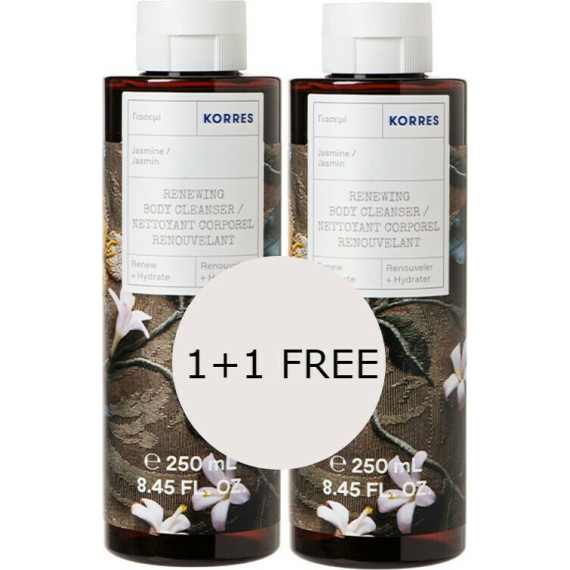 Korres Renewing Jasmine Shower Gel 2x250ml