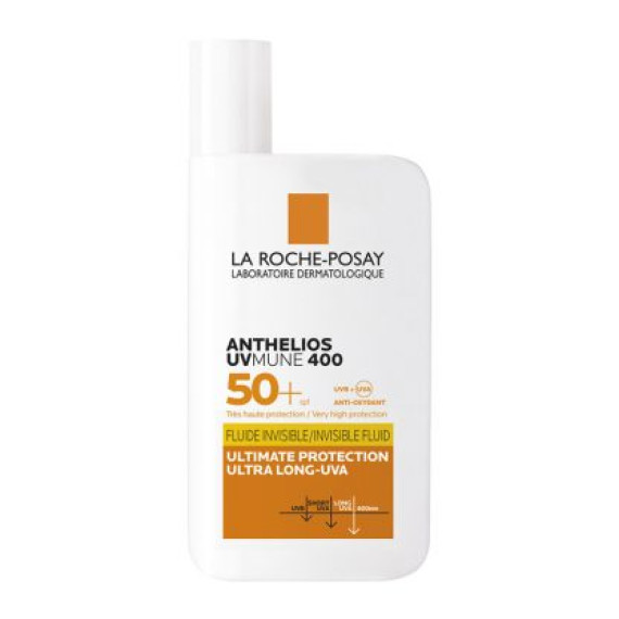 La Roche Posay Anthelios Uvmune 400 Invisible Fluid Mε Άρωμα SPF50 50ml