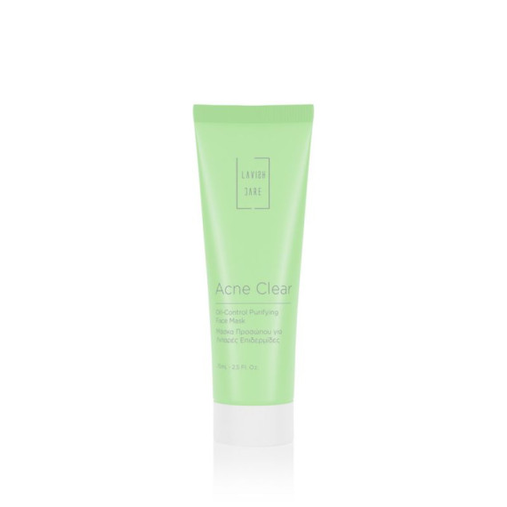 LAVISH CARE ACNE CLEAR - OIL-CONTROL PURIFYING FACE MASK - 75ML