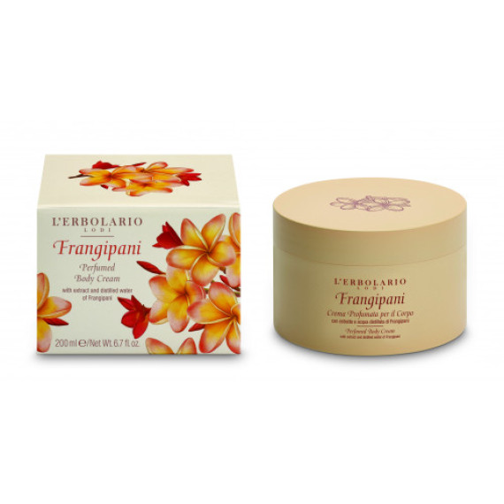 L' ERBOLARIO Frangipani αρωματική κρέμα σώματος 200 ML L' ERBOLARIO Frangipani αρωματική κρέμα σώματος 200 ML