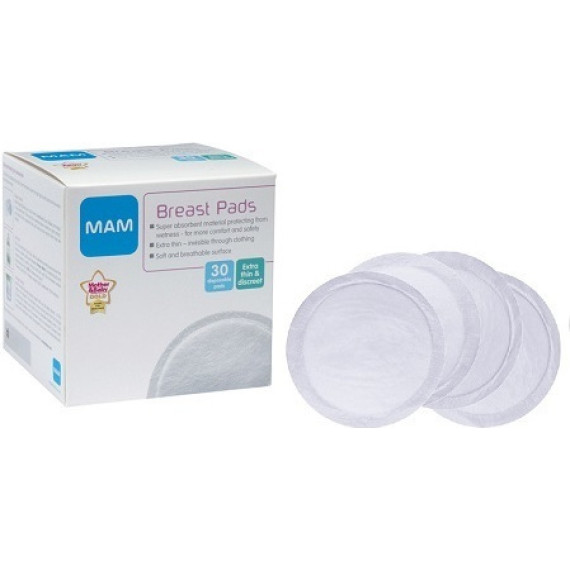 Mam Επιθέματα Στήθους 30τμχ Mam Επιθέματα Στήθους 30τμχ